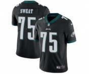 Men's Nike Philadelphia Eagles #75 Josh Sweat Black Alternate Vapor Untouchable Limited Player NFL Jersey Men's Nike Philadelphia Eagles #75 Josh Sweat Black Alternate Vapor Untouchable Limited Player NFL Jersey