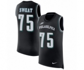 Men's Nike Philadelphia Eagles #75 Josh Sweat Black Rush Player Name & Number Tank Top NFL Jersey Men's Nike Philadelphia Eagles #75 Josh Sweat Black Rush Player Name & Number Tank Top NFL Jersey
