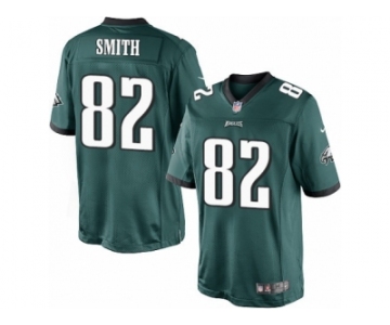 Men's Nike Philadelphia Eagles #82 Torrey Smith Limited Midnight Green Team Color NFL Jersey