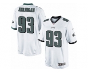 Men's Nike Philadelphia Eagles #93 Timmy Jernigan Limited White NFL Jersey
