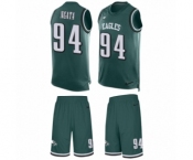 Men's Nike Philadelphia Eagles #94 Haloti Ngata Limited Midnight Green Tank Top Suit NFL Jersey Men's Nike Philadelphia Eagles #94 Haloti Ngata Limited Midnight Green Tank Top Suit NFL Jersey