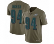 Men's Nike Philadelphia Eagles #94 Haloti Ngata Limited Olive 2017 Salute to Service NFL Jersey Men's Nike Philadelphia Eagles #94 Haloti Ngata Limited Olive 2017 Salute to Service NFL Jersey