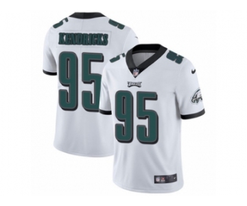 Men's Nike Philadelphia Eagles #95 Mychal Kendricks Vapor Untouchable Limited White NFL Jersey