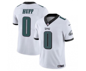 Men's Philadelphia Eagles #0 Bryce Huff White Vapor Untouchable Limited Football Stitched Jersey