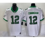 Men's Philadelphia Eagles #12 Randall Cunningham White 2023 FUSE Vapor Untouchable Stitched Jersey