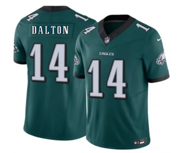Men's Philadelphia Eagles #14 Andy Dalton Green 2026 F.U.S.E. Vapor Untouchable Limited Stitched Football Jersey