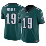 Men's Philadelphia Eagles #19 Elijah Moore Green 2026 F.U.S.E. Vapor Untouchable Limited Football Stitched Jersey