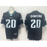 Men's Philadelphia Eagles #20 Brian Dawkins Black 2024 New Vapor Untouchable Limited Football Stitched Jersey