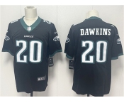 Men's Philadelphia Eagles #20 Brian Dawkins Black 2024 New Vapor Untouchable Limited Football Stitched Jersey