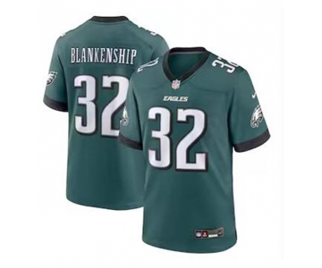 Mens Philadelphia Eagles #32 Reed Blankenship Nike Midnight Green Vapor Limited Jersey