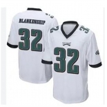 Mens Philadelphia Eagles #32 Reed Blankenship Nike White Vapor Limited Jersey