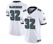 Men's Philadelphia Eagles #32 Reed Blankenship White 2025 F.U.S.E. Vapor Untouchable Limited Football Stitched Jersey