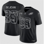 Men's Philadelphia Eagles #33 Cooper DeJean Black F.U.S.E. 2026 Salute to Service Limited Football Stitched Jersey Men's Philadelphia Eagles #33 Cooper DeJean Black F.U.S.E. 2026 Salute to Service Limited Football Stitched Jersey