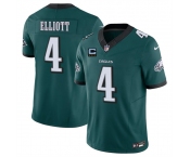 Men's Philadelphia Eagles #4 Jake Elliott Green 2025 F.U.S.E. With 4-Star C Patch Vapor Untouchable Limited Stitched Football Jersey