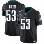 Men's Philadelphia Eagles #53 Jaelan Phillips Black 2026 F.U.S.E. 2-Star C Patch Vapor Untouchable Limited Football Stitched Jersey Men's Philadelphia Eagles #53 Jaelan Phillips Black 2026 F.U.S.E. 2-Star C Patch Vapor Untouchable Limited Football Stitched Jersey
