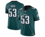 Men's Philadelphia Eagles #53 Zack Baun Green 2025 F.U.S.E. Vapor Untouchable Limited Football Stitched Jersey