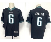 Men's Philadelphia Eagles #6 DeVonta Smith Black 2024 New Vapor Untouchable Limited Football Stitched Jersey