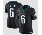 Men's Philadelphia Eagles #6 DeVonta Smith Black 2026 F.U.S.E. 2-Star C Patch Vapor Untouchable Limited Football Stitched Jersey Men's Philadelphia Eagles #6 DeVonta Smith Black 2026 F.U.S.E. 2-Star C Patch Vapor Untouchable Limited Football Stitched Jersey