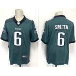 Men's Philadelphia Eagles #6 DeVonta Smith Green 2024 New Vapor Untouchable Limited Football Stitched Jersey