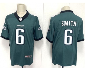 Men's Philadelphia Eagles #6 DeVonta Smith Green 2024 New Vapor Untouchable Limited Football Stitched Jersey