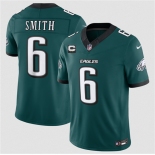 Men's Philadelphia Eagles #6 DeVonta Smith Green 2026 F.U.S.E. 2-Star C Patch Vapor Untouchable Limited Football Stitched Jersey