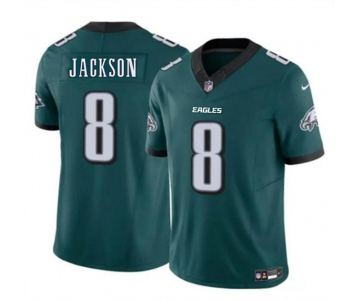 Men's Philadelphia Eagles #8 Adoree' Jackson Green 2024 New F.U.S.E. Vapor Untouchable Limited Football Stitched Jersey