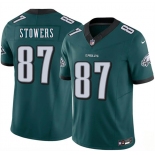 Men's Philadelphia Eagles #87 Eli Stowers Green 2026 Draft F.U.S.E. Vapor Untouchable Limited Football Stitched Jersey Men's Philadelphia Eagles #87 Eli Stowers Green 2026 Draft F.U.S.E. Vapor Untouchable Limited Football Stitched Jersey