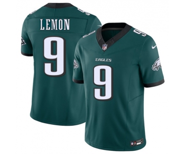 Men's Philadelphia Eagles #9 Makai Lemon Green 2026 Draft F.U.S.E. Vapor Untouchable Limited Football Stitched Jersey