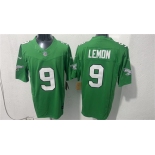 Men's Philadelphia Eagles #9 Makai Lemon Green 2026 F.U.S.E. Draft Vapor Untouchable Limited Football Stitched Jersey