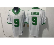 Men's Philadelphia Eagles #9 Makai Lemon White 2026 Draft F.U.S.E Vapor Untouchable Limited Football Stitched Jersey Men's Philadelphia Eagles #9 Makai Lemon White 2026 Draft F.U.S.E Vapor Untouchable Limited Football Stitched Jersey