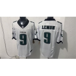 Men's Philadelphia Eagles #9 Makai Lemon White 2026 F.U.S.E. Draft Vapor Untouchable Limited Football Stitched Jersey Men's Philadelphia Eagles #9 Makai Lemon White 2026 F.U.S.E. Draft Vapor Untouchable Limited Football Stitched Jersey