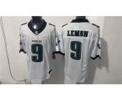 Men's Philadelphia Eagles #9 Makai Lemon White 2026 F.U.S.E. Draft Vapor Untouchable Limited Football Stitched Jersey Men's Philadelphia Eagles #9 Makai Lemon White 2026 F.U.S.E. Draft Vapor Untouchable Limited Football Stitched Jersey