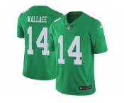 Nike Philadelphia Eagles #14 Mike Wallace Green Men Stitched NFL Limited Rush Jersey Nike Philadelphia Eagles #14 Mike Wallace Green Men Stitched NFL Limited Rush Jersey