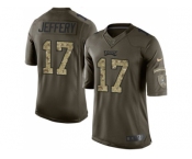 Nike Philadelphia Eagles #17 Alshon Jeffery Green Men Stitched NFL Limited 2015 Salute To Service Jersey Nike Philadelphia Eagles #17 Alshon Jeffery Green Men Stitched NFL Limited 2015 Salute To Service Jersey