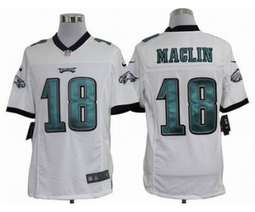 nike nfl jerseys philadelphia eagles #18 jeremy maclin white[nike limited]