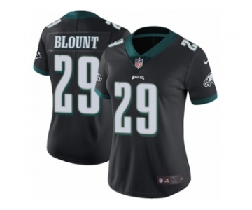Women Nike Philadelphia Eagles #29 LeGarrette Blount Black Alternate Vapor Untouchable Limited Player NFL Jersey