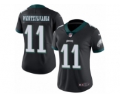 Women's Nike Philadelphia Eagles #11 Carson Wentz Limited Black Rush Wentzylvania NFL Jersey