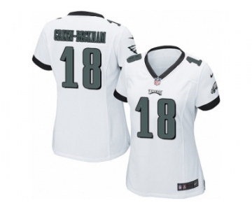 Women's Nike Philadelphia Eagles #18 Dorial Green-Beckham Game White NFL Jersey