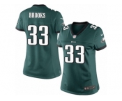 Women's Nike Philadelphia Eagles #33 Ron Brooks Limited Midnight Green Team Color NFL Jersey