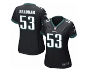 Women's Nike Philadelphia Eagles #53 Nigel Bradham Limited Black Alternate NFL Jersey