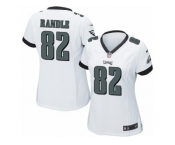 Women's Nike Philadelphia Eagles #82 Rueben Randle Limited White NFL Jersey