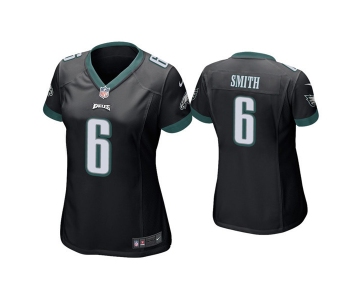 Women's Philadelphia Eagles #6 DeVonta Smith Black Vapor Untouchable Limited Stitched Football Jersey