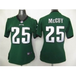 nike women nfl jerseys philadelphia eagles #25 mccoy green[nike]