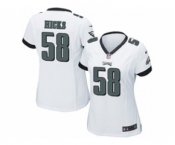 nike women nfl jerseys philadelphia eagles #58 jordan hicks white[nike][hicks]
