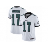 Youth Nike Philadelphia Eagles #17 Alshon Jeffery Vapor Untouchable Limited White NFL Jersey