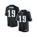 Youth Nike Philadelphia Eagles #19 Chris Givens Limited Black Alternate NFL Jersey