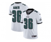 Youth Nike Philadelphia Eagles #36 Jay Ajayi White Stitched NFL Vapor Untouchable Limited Jersey