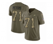 Youth Nike Philadelphia Eagles #71 Jason Peters Limited Olive Camo 2017 Salute to Service NFL Jersey Youth Nike Philadelphia Eagles #71 Jason Peters Limited Olive Camo 2017 Salute to Service NFL Jersey