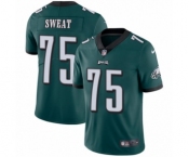 Youth Nike Philadelphia Eagles #75 Josh Sweat Midnight Green Team Color Vapor Untouchable Limited Player NFL Jersey