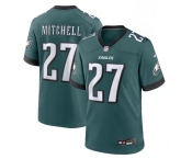Youth Philadelphia Eagles #27 Quinyon Mitchell Green Vapor Untouchable Limited Stitched Football Jersey